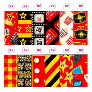 Feuille Scrapbooking Cinéma