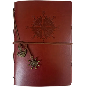 Album Photo Scrapbooking Marron Feuilles Noires