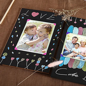 Album Scrapbook Kraft avec Photos de Famille