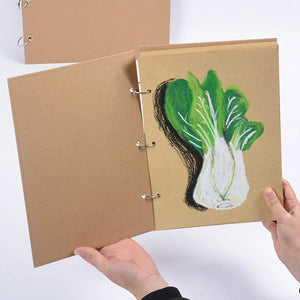 Album Scrapbooking A4 en Papier Kraft
