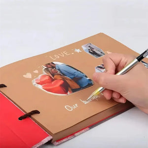 Album à Scrapbooking en papier kraft pour le DIY