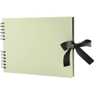 Album de Scrapbooking Vert avec un Nœud