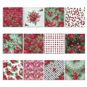 Bloc Papier de Scrapbook Thème Hiver