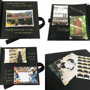 Créations DIY dans l'Album de Scrapbooking