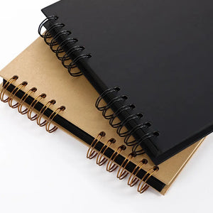 Gros Plan sur l'Album de Scrapbooking à Spirales