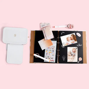 Imprimante photo couleur sans fil et tirage format carte