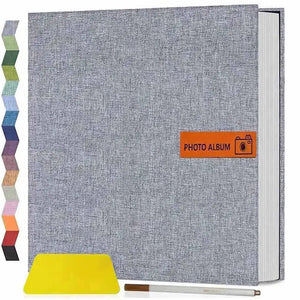 Kit Album Photo pour Scrapbooking avec Feutre et Brosse
