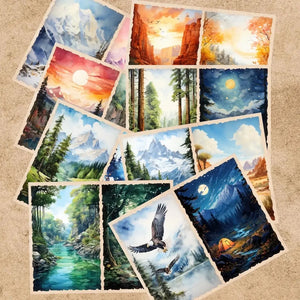 Page Scrapbook Vacances