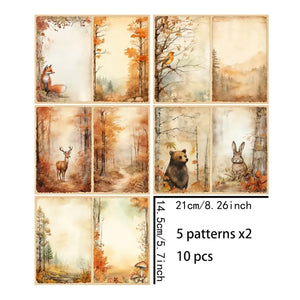 Page de Scrapbooking Automne