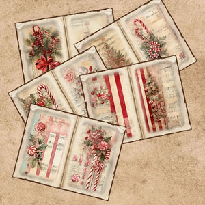 Papier Scrapbook Bonbon