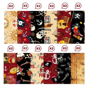 Papier Scrapbook Pirate