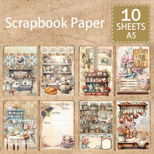 Papier Scrapbooking Cuisine
