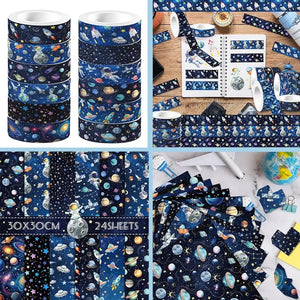 Papier Scrapbooking Espace