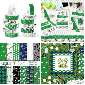 Papier Scrapbooking Golf
