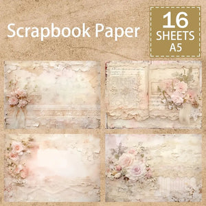 Papier Scrapbooking Naissance Fille