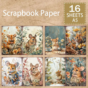 Papier Scrapbooking Souris