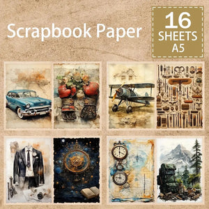 Papier Scrapbooking Voiture