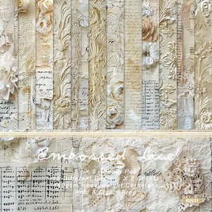 Papier Gaufré Scrapbooking