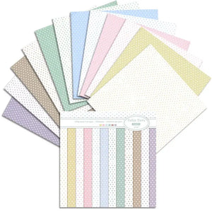 Papier Scrapbook à Pois