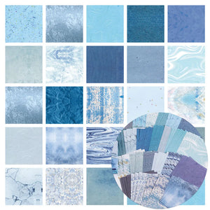 Papier Scrapbook Turquoise