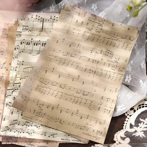 Papier Scrapbooking Musique