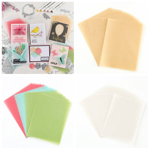 Papier Transparent Scrapbooking