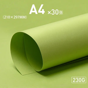 Papier pour Scrapbook Vert