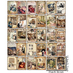 Papier de Scrapbook Policier