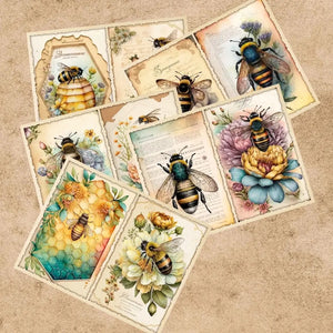 Papier de Scrapbooking Abeille
