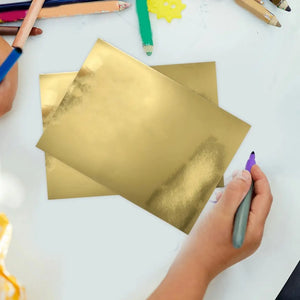 Papier de Scrapbooking Doré