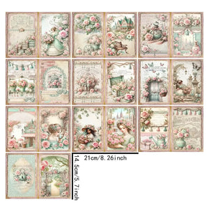 Papier de Scrapbooking Shabby Chic