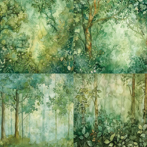 Papier de Scrapbook Tropical