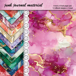 Papier de Scrapbook Marbre