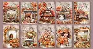 Page Scrapbooking Européen Automne