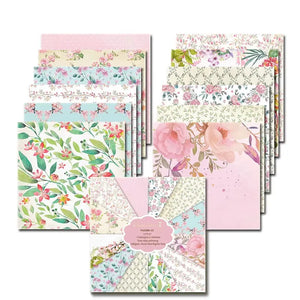Papier Scrapbooking Fleurs