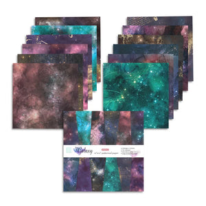 Papier Scrapbooking Galaxie