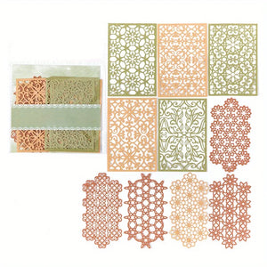Papier Dentelle Scrapbooking Rectangles