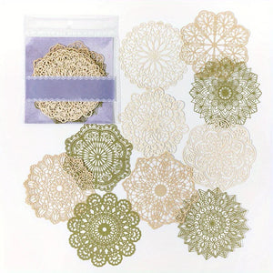 Papier Dentelle Scrapbooking etoiles