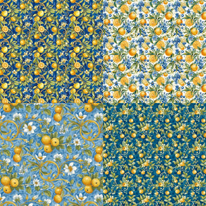Papier Scrapbook Citrus