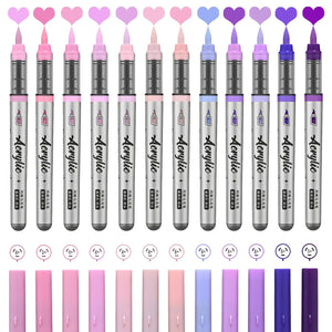 Crayon Feutre Pinceau Violet