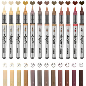 Crayon Feutre Pinceau Marron