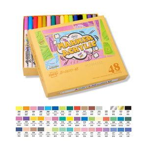 Feutres mine pinceau pour scrapbooking et illustration