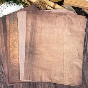 Papier Marron Vintage pour Scrapbooking