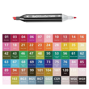 Marqueurs permanents pour scrapbooking et illustration