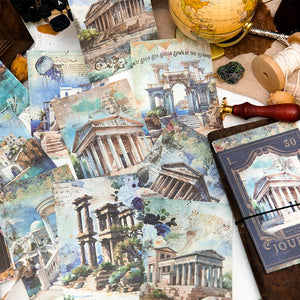 Page Scrapbooking Européen