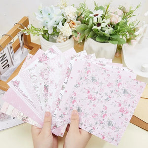 Papier Scrapbooking Rose