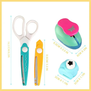 Ensemble de perforatrices et accessoires créatifs du coffret scrapbooking