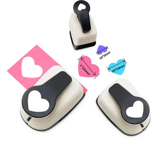 Perforateur cœur grand format pour cartes et albums