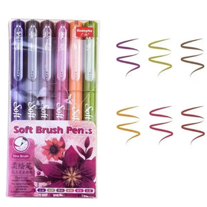 Stylo Feutre Pinceau Foncé