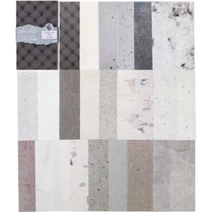 Bloc Feuilles Scrapbooking Gris